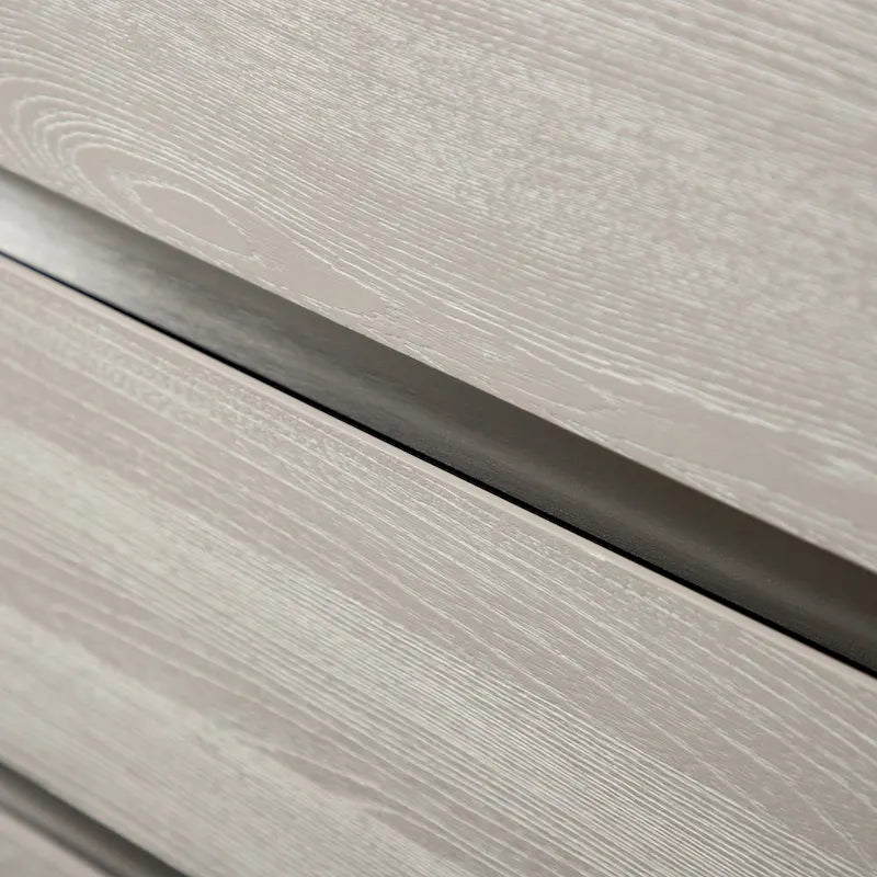 Commode moderne en bois massif à cinq tiroirs