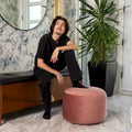 Tabouret Pouf Intérieur Velours