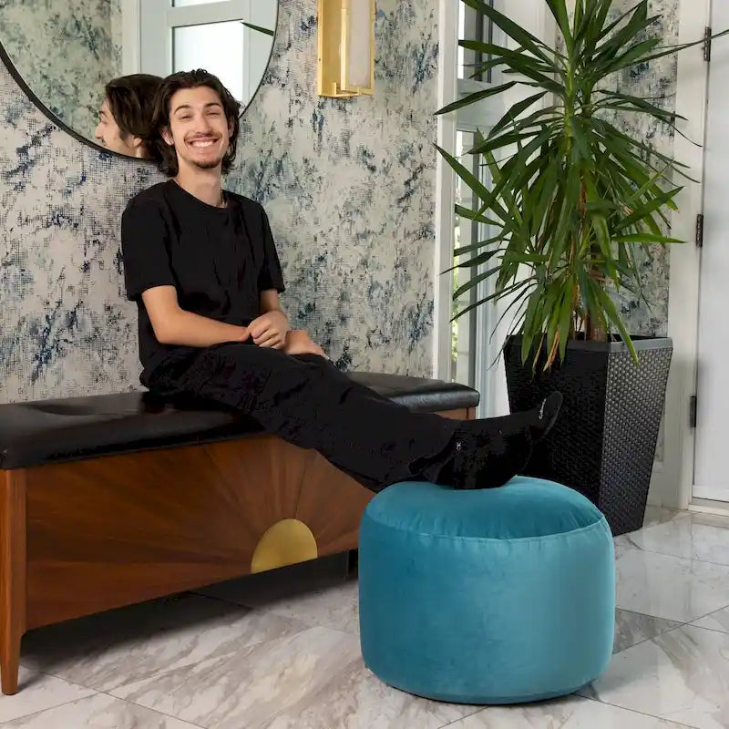 Tabouret Pouf Intérieur Velours