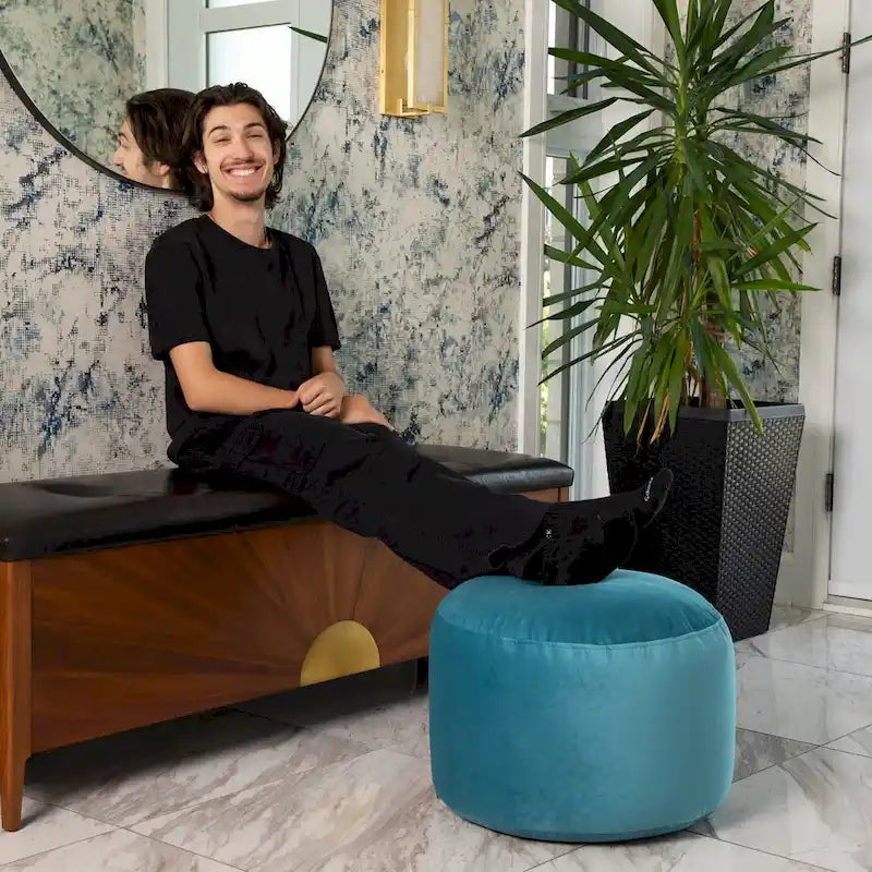 Tabouret Pouf Intérieur Velours
