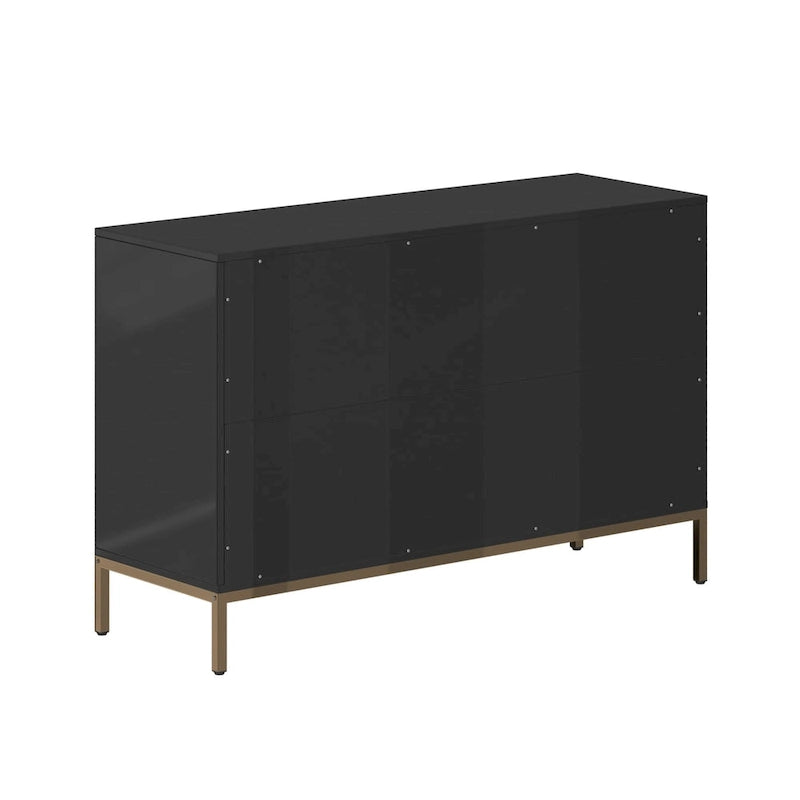Commode de chambre en bois à six tiroirs