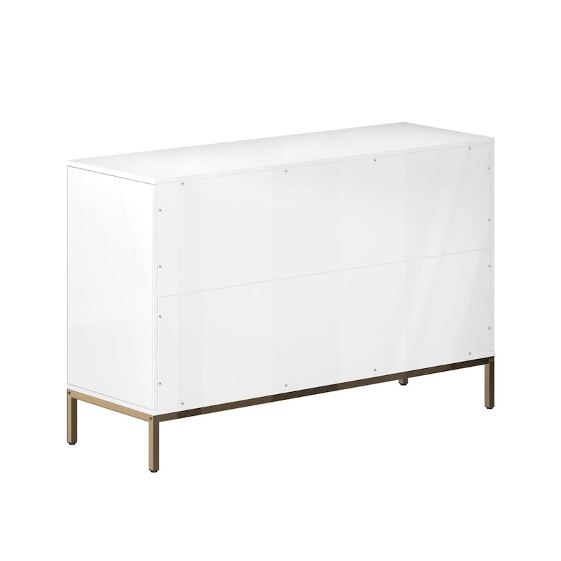 Commode de chambre en bois à six tiroirs