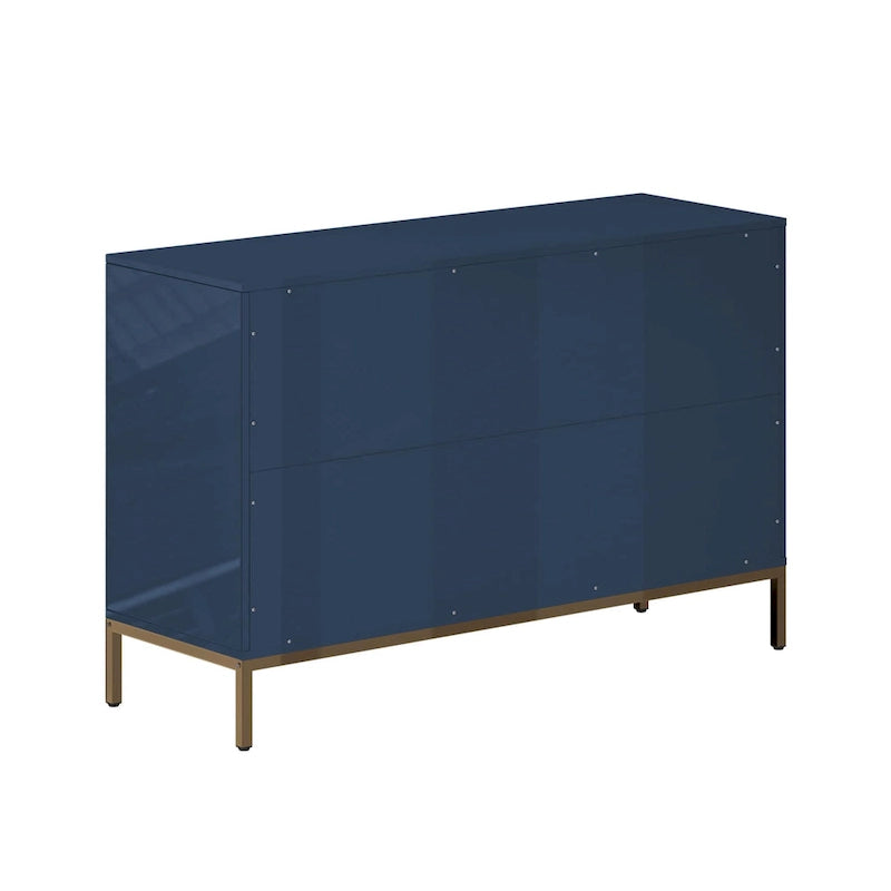 Commode de chambre en bois à six tiroirs