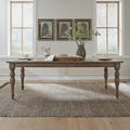 Table rectangulaire à pieds Americana Farmhouse Dusty Taupe