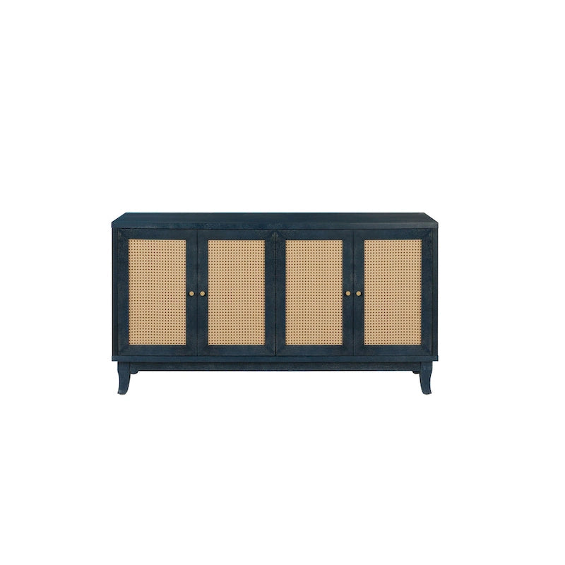 Meuble de rangement de style moderne, armoire latérale, meuble en bois, table de commande