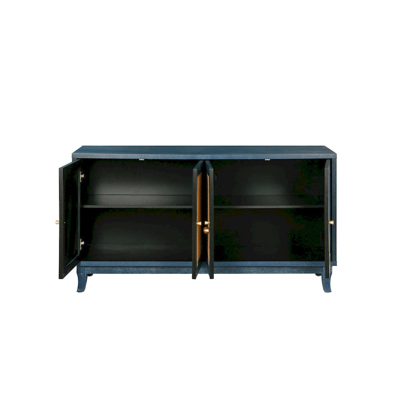 Meuble de rangement de style moderne, armoire latérale, meuble en bois, table de commande