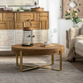 Table basse ronde de style rétro moderne