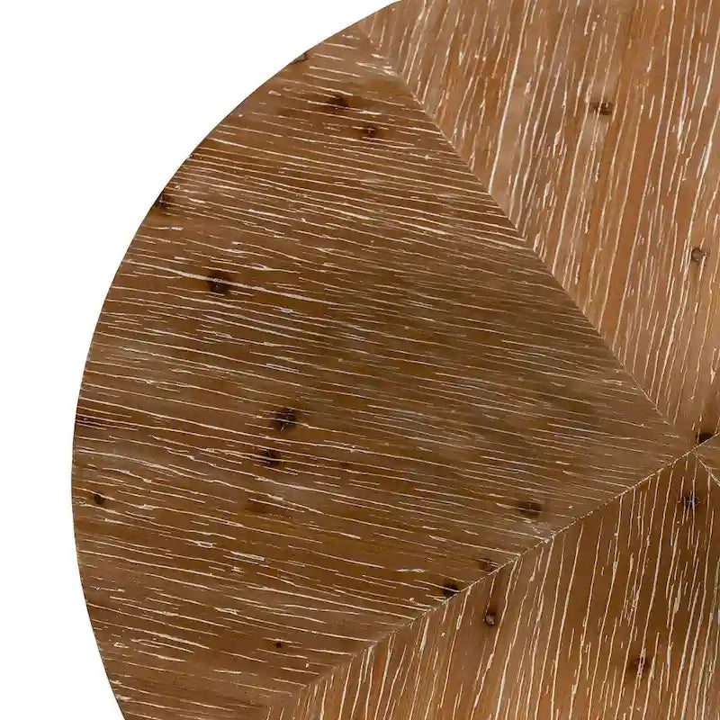 Table basse ronde de style rétro moderne