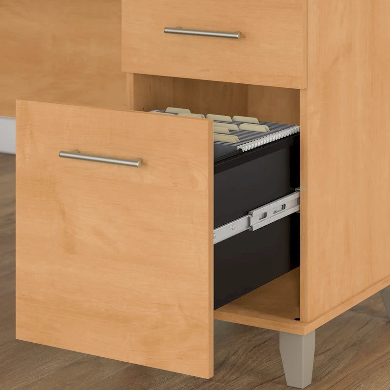 Bureau d'ordinateur 60W avec tiroirs