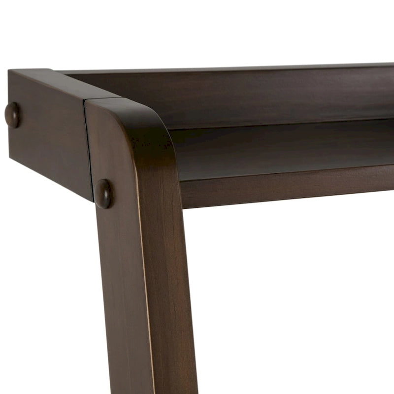 Bureau inclinable moderne en bois massif de 36 pouces de large