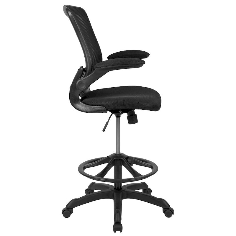 Chaise de dessin ergonomique avec dossier en maille