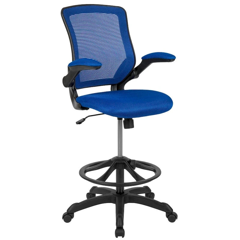 Chaise de dessin ergonomique avec dossier en maille