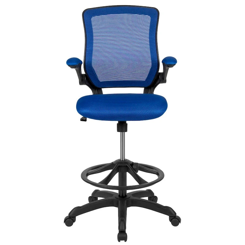 Chaise de dessin ergonomique avec dossier en maille