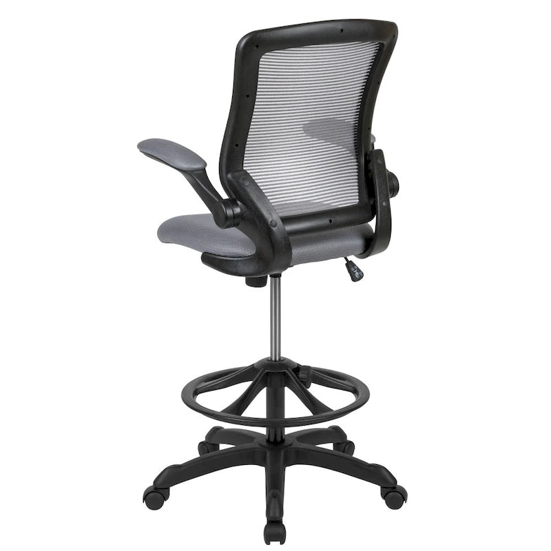 Chaise de dessin ergonomique avec dossier en maille