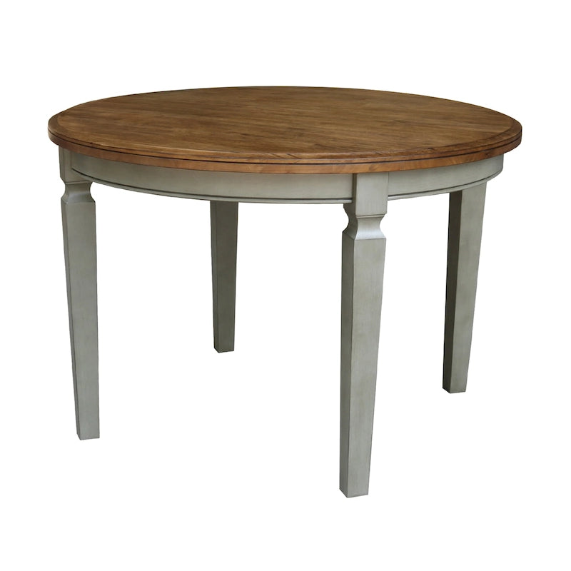 Table à manger ronde de 44 x 44 pouces