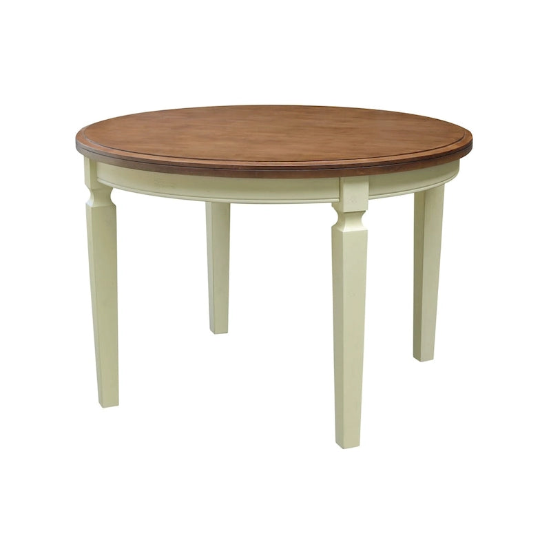Table à manger ronde de 44 x 44 pouces