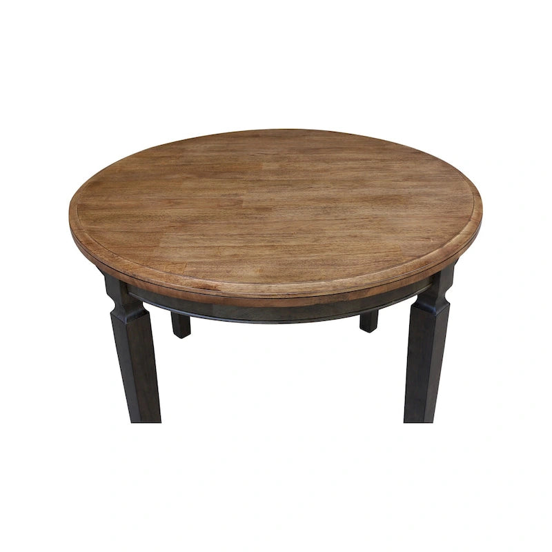 Table à manger ronde de 44 x 44 pouces