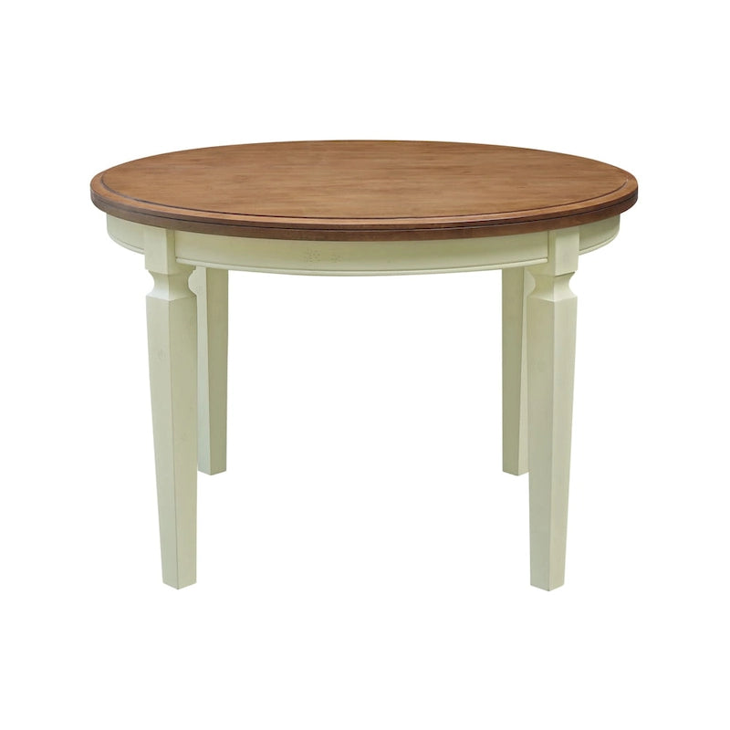 Table à manger ronde de 44 x 44 pouces