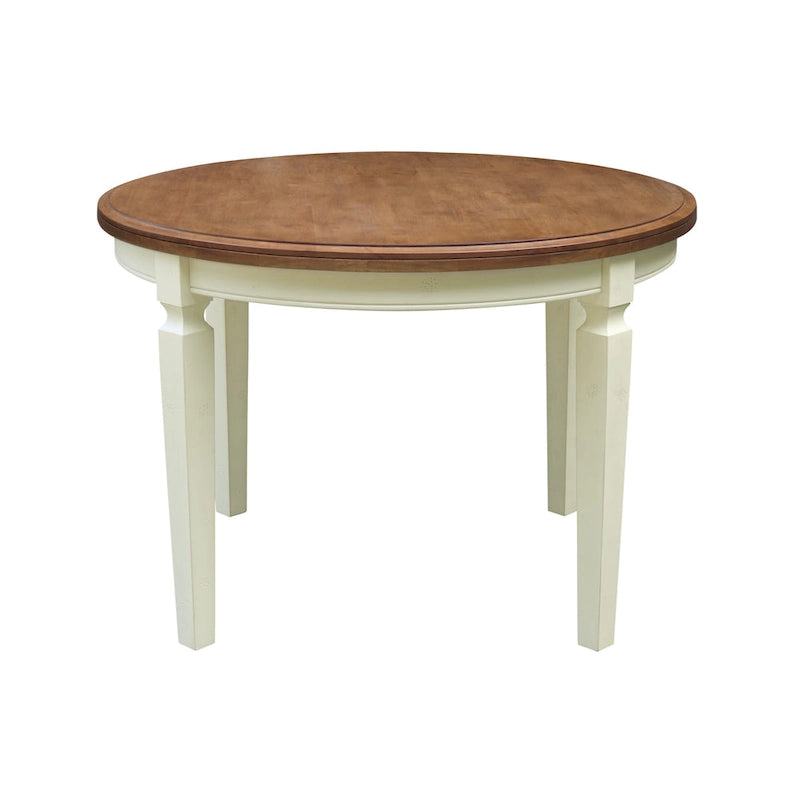 Table à manger ronde de 44 x 44 pouces