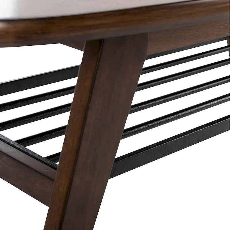 Table basse à double plateau