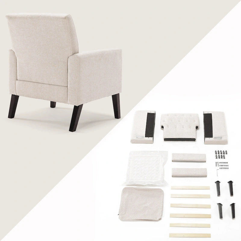 Chaise longue, fauteuil de salon confortable