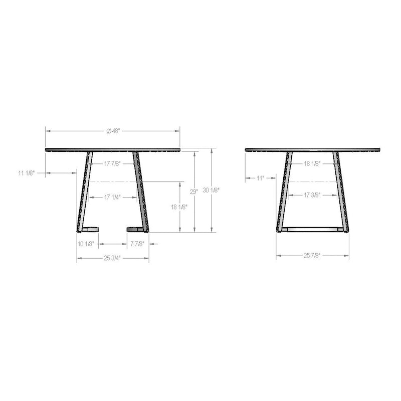 Tables et meubles de salle à manger en bois massif