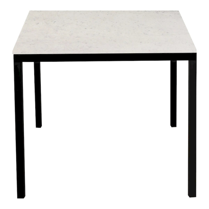 Dessus de table en marbre blanc