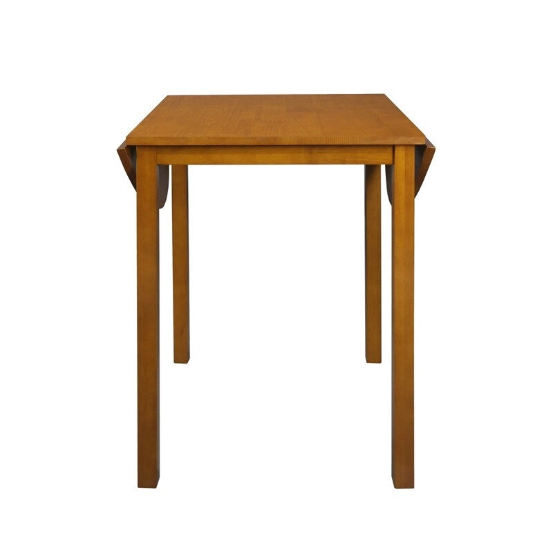 Table de salle à manger pliante en bois massif