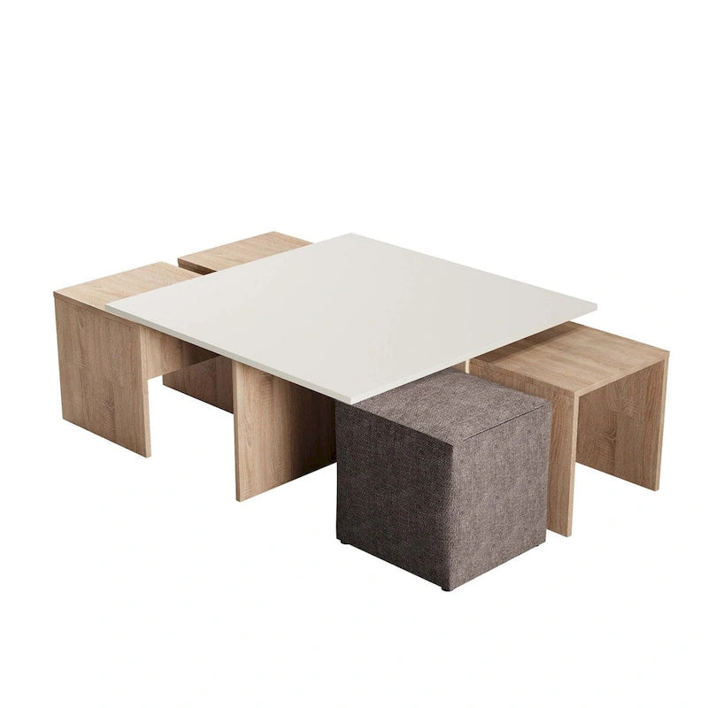 Table basse gigogne de style Mid-century moderne