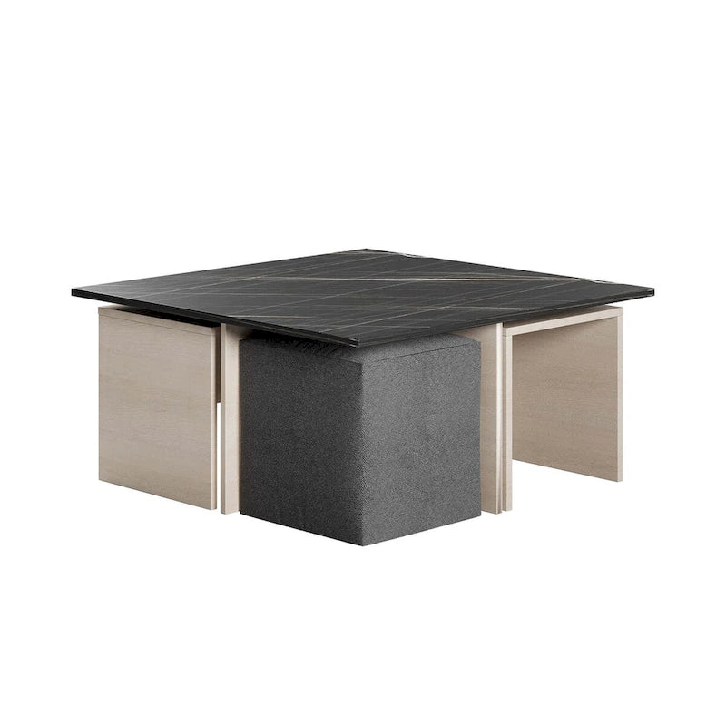 Table basse gigogne de style Mid-century moderne