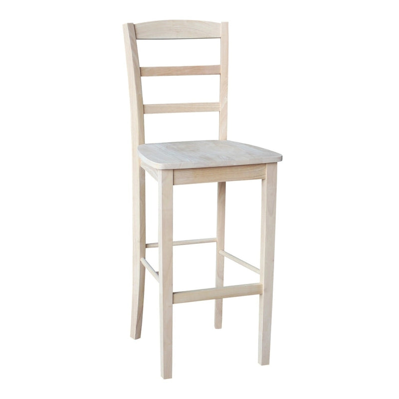Table de bar ronde de 30 pouces avec 2 tabourets de bar Madrid