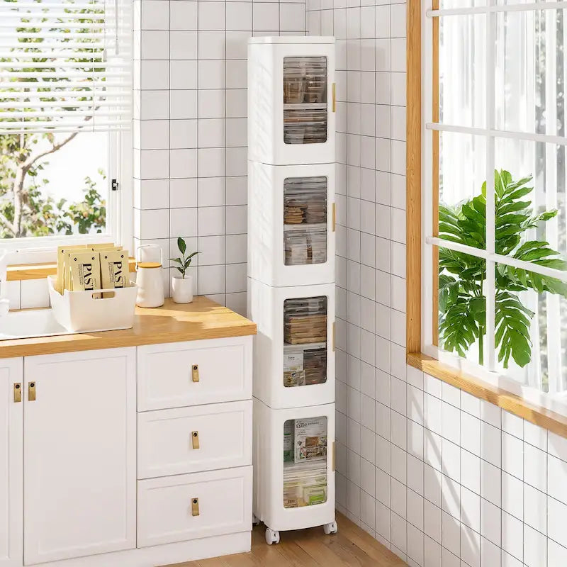 Meuble de rangement alimentaire de cuisine autonome