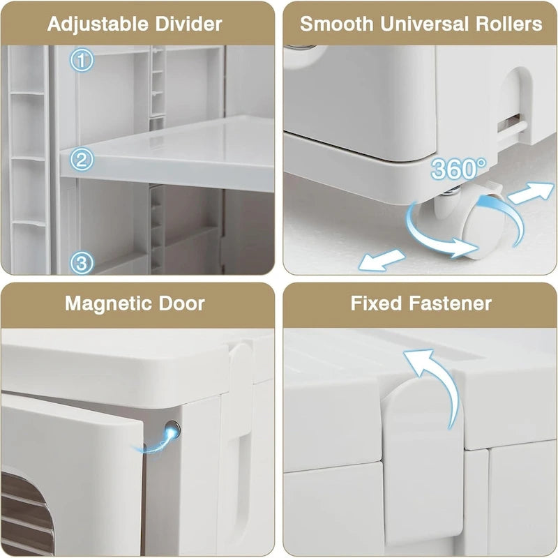 Meuble de rangement alimentaire de cuisine autonome