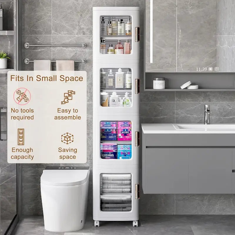 Meuble de rangement alimentaire de cuisine autonome