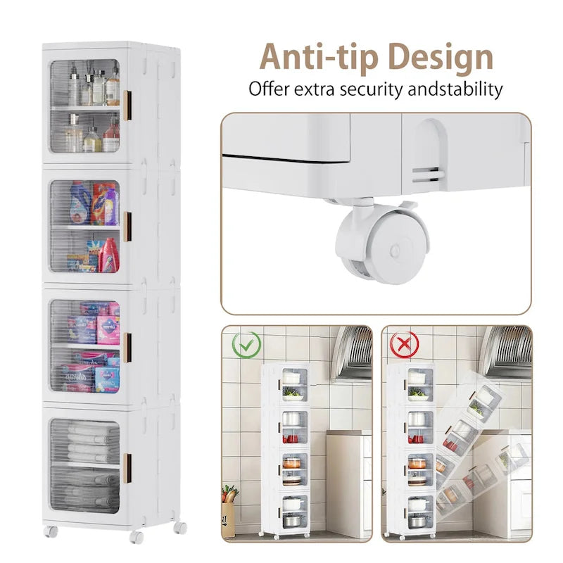 Meuble de rangement alimentaire de cuisine autonome