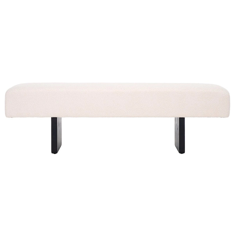 Banc Loop en velours - 60cm de large x 16cm de profondeur x 19cm de haut