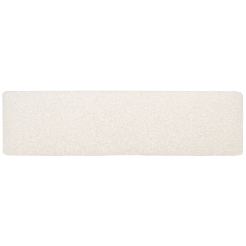 Banc Loop en velours - 60cm de large x 16cm de profondeur x 19cm de haut