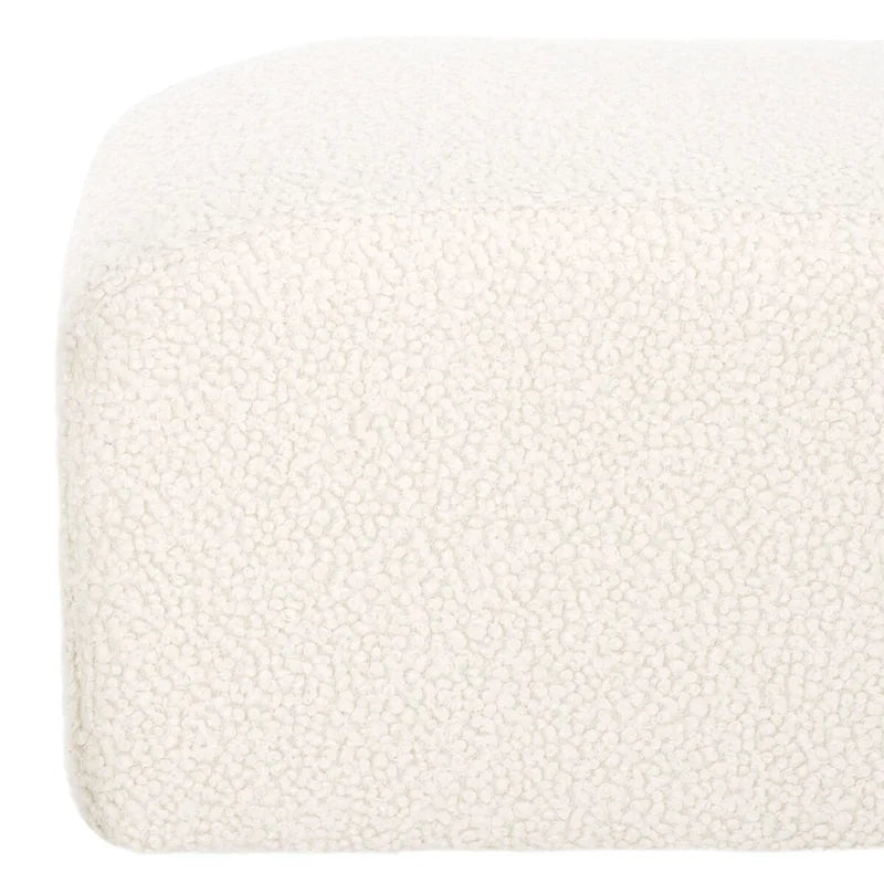 Banc Loop en velours - 60cm de large x 16cm de profondeur x 19cm de haut